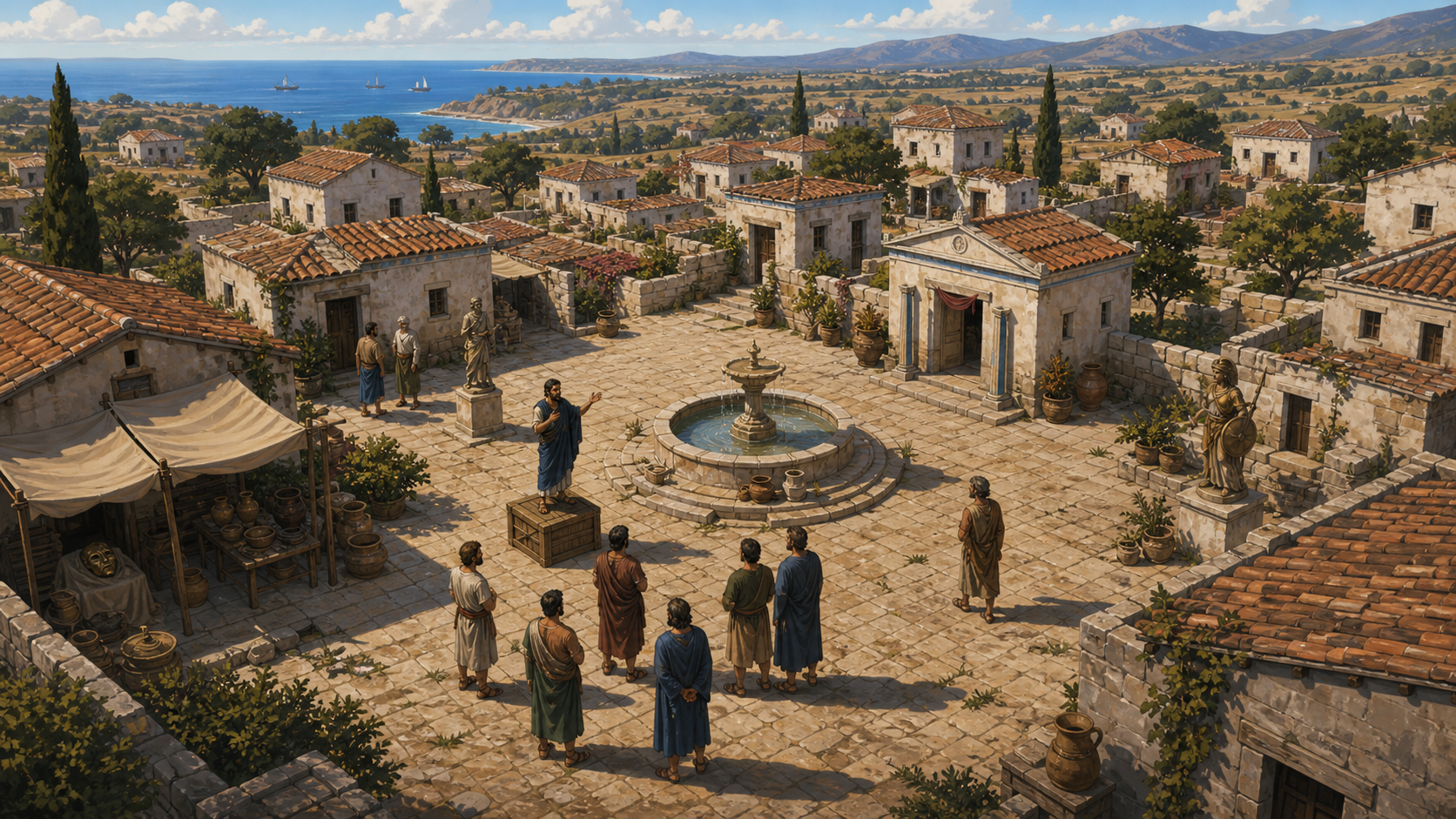 Mapa Grecia Antigua